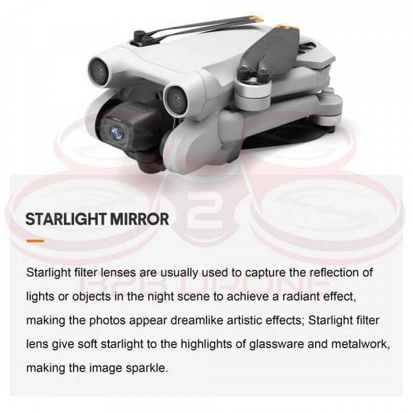 DJI Mini 3 Pro / Mini 3 - Filtro Professionale Starlight STAR-4X - STARTRC