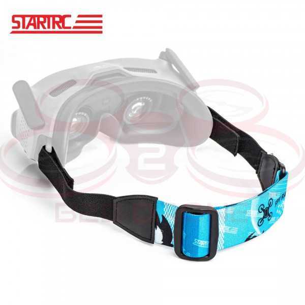Fascia regolabile per DJI goggles 2 colore azzurro - STARTRC