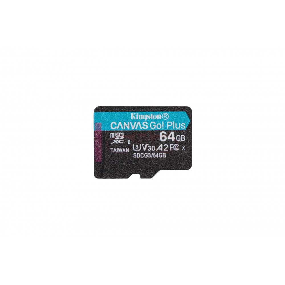 Kingston Canvas Go! Plus - Scheda MicroSD da 64 GB