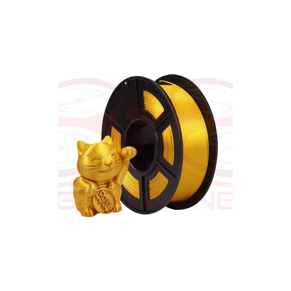 Bobina 1Kg filamento PLA, diametro 1,75mm, colore oro - Filamenti