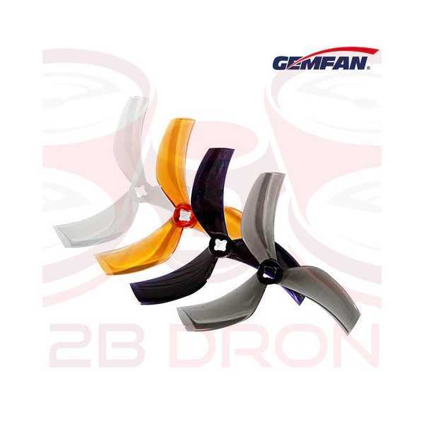 Gemfan - Set Eliche D90-3 Tripala 3.5" Shaft Ducted - Colore Trasparente
