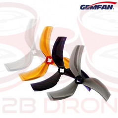 Gemfan - Set Eliche D90-3 Tripala 3.5" Shaft Ducted - Colore Trasparente