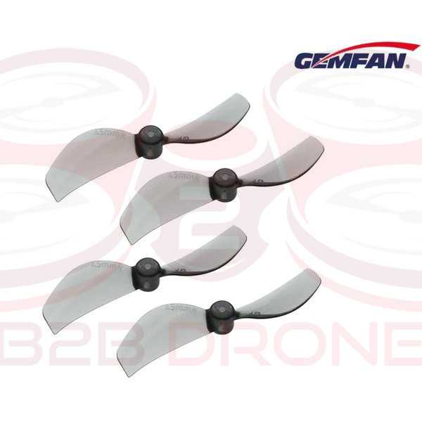 Gemfan - Set Eliche Bipala 45mm/1.8P Ducted Albero 1.5mm - Clear Grey