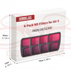 DJI Mavic Air 3 - Kit Filtri Professionali ND8/16/32/64 - STARTRC