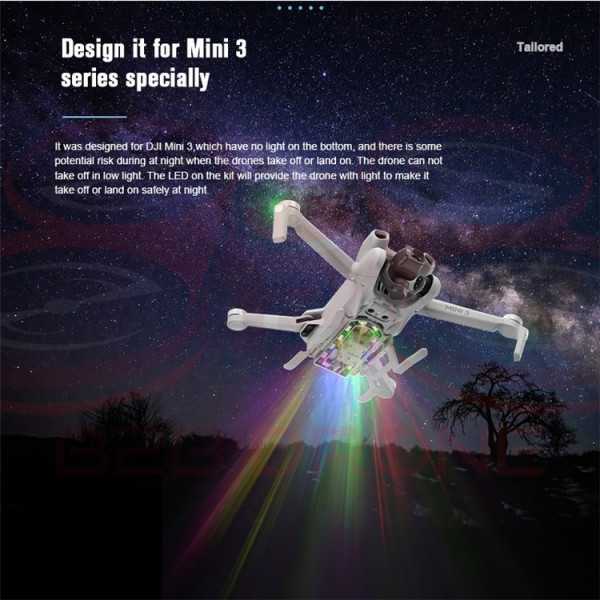DJI Mini 3 - Led Light Extended Landing Gear - STARTRC