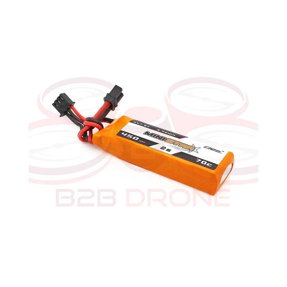 CNHL - Batteria LiPo 450mAh 7.6V 2S 70C Spina XT30