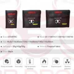 DJI Mini 4 Pro / Mini 3 Pro - Lipo Bag per batterie - STARTRC