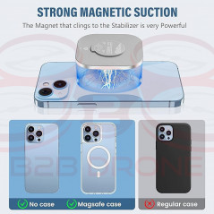 STARTRC - Supporto magnetico per DJI OM6 / OM5 / OM4 SE / OM4 - per iPhone
