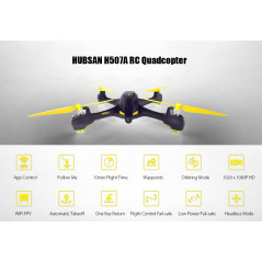 Hubsan - H507A - X4 Star Pro - Wi-Fi FPV - Camera 702p HD - App Compatibile
