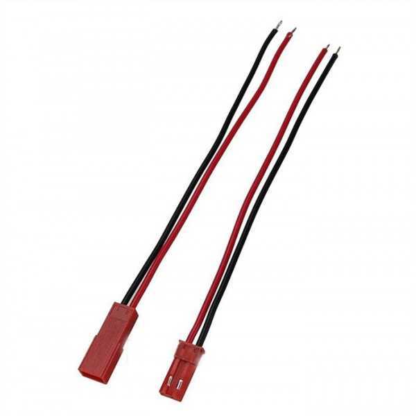 Emax - Patch cavi siliconici 24AWG - 115mm - Plug JST - M/F