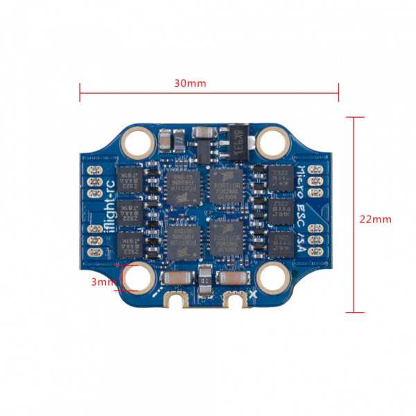 iFlight - SucceX Micro 15A 2-4S 4-in-1 ESC Dshot600