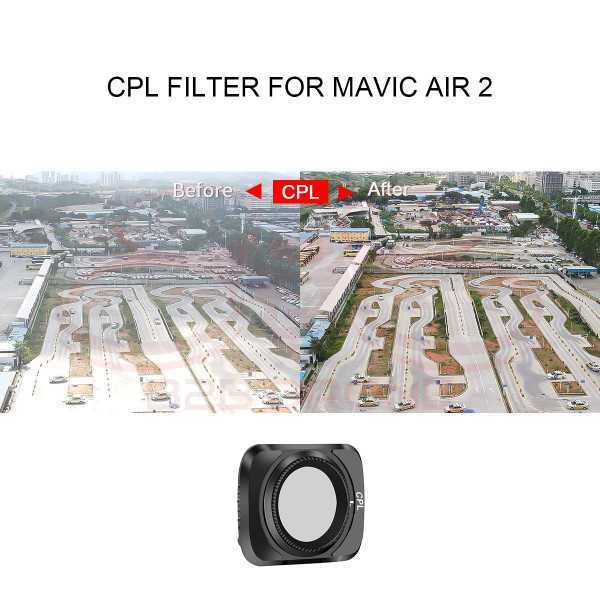 DJI Mavic Air 2 - Set Filtri ND4 ND8 ND16 ND32 MCUV CPL - STARTRC