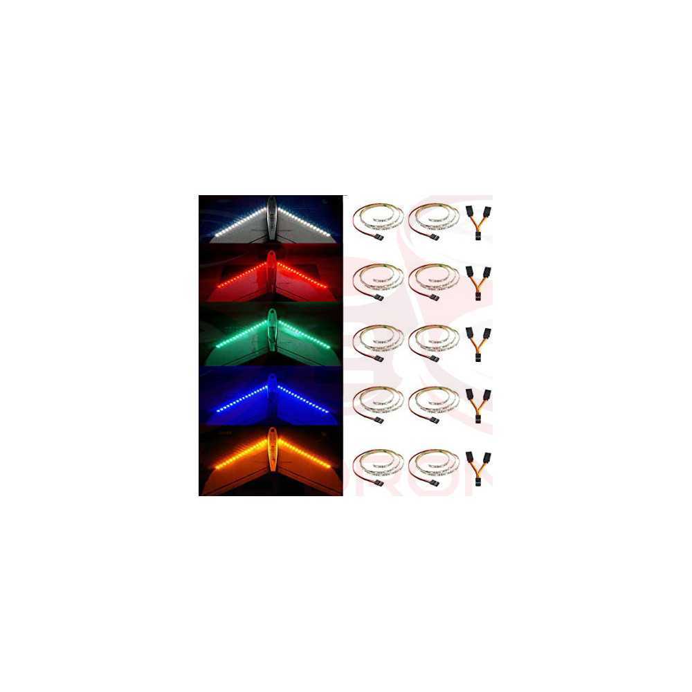Kit di Strisce LED per aerei Radiocomandati - Vari Colori
