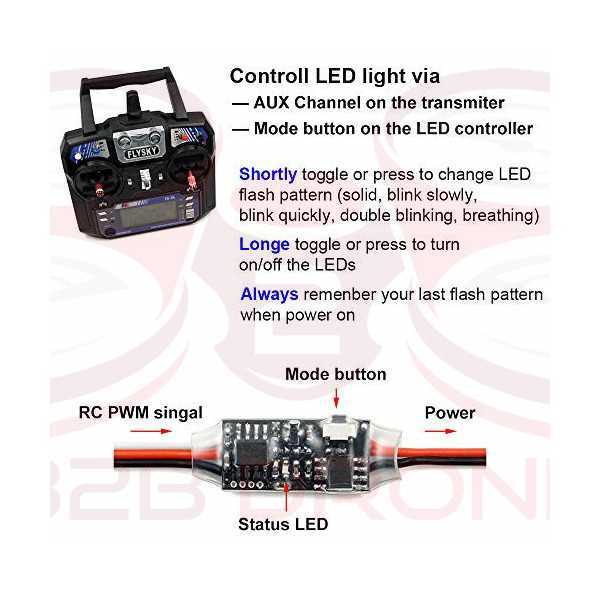 Controller LED  per Aerei radiocomandati