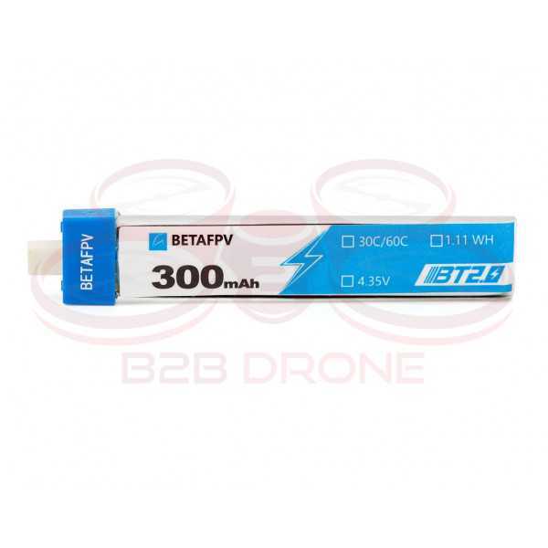 BetaFPV - Batteria 300mAh 1S 30C BT2.0