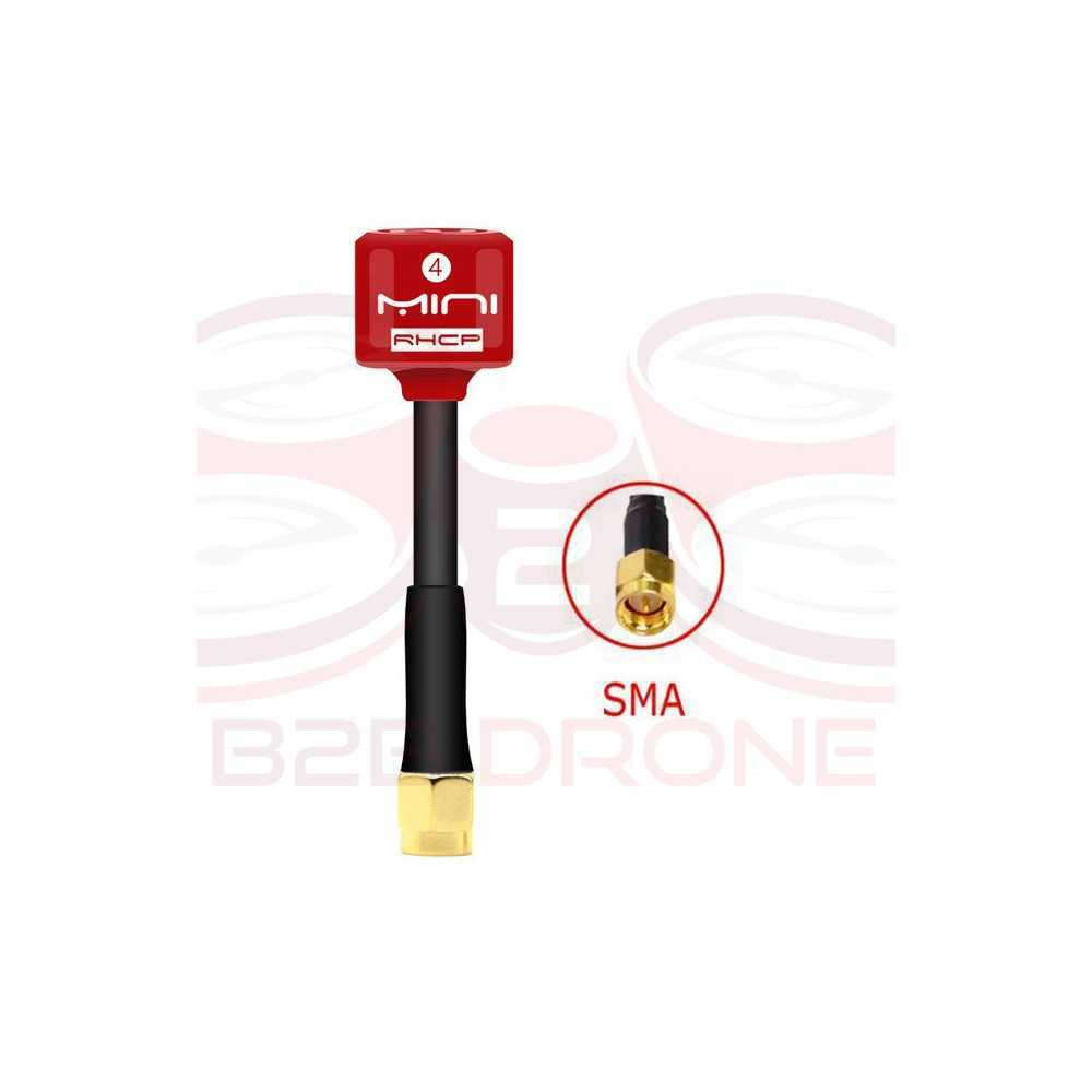 Antenna FPV Lollipop 4 - 5.8G - 2.8DBi RHCP - SMA - Colore Rosso