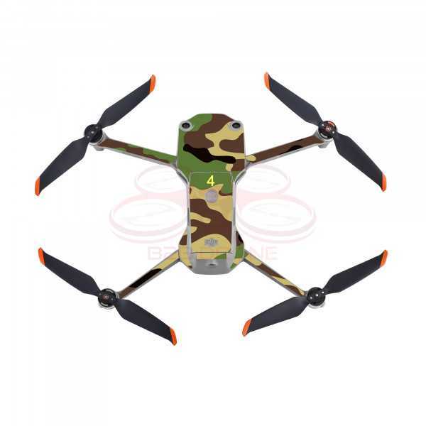 DJI Air 2S - Sticker Camouflage Green per Drone Radiocomando e Batterie - STARTRC
