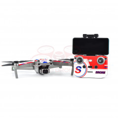 DJI Air 2S - Sticker Red-Blue-White per Drone Radiocomando e Batterie - STARTRC
