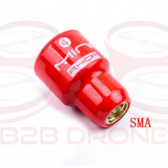 Antenna FPV Lollipop 4 - 5.8G - 2.8DBi RHCP SMA/RP-SMA - Colore Rosso