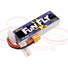 Tattu Fun Fly 1800mAh 11.1V 100C 3S1P Lipo Battery Pack - Plug XT60