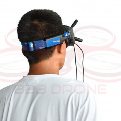 Fascia regolabile per goggles DJI colore blu - STARTRC