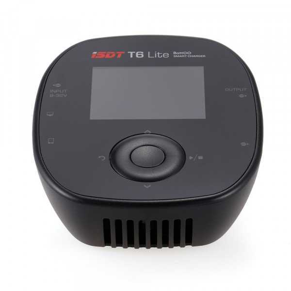 iSDT T6 Lite 600W 25A Balance Charger – Black Edition