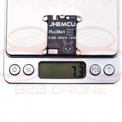 JHEMCU - VTX 5.8G 40CH 1.6W Commutabile - con Microfono - Analogica